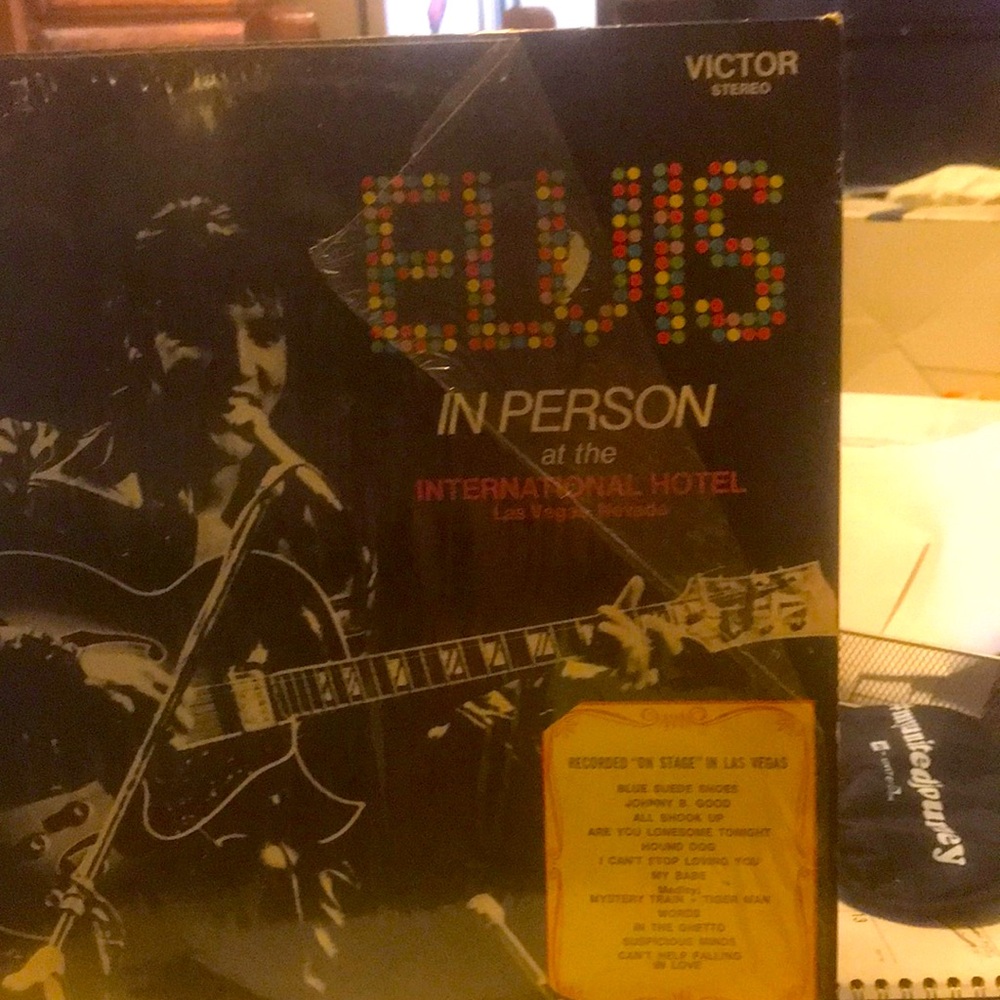 Vintage vinyl albums